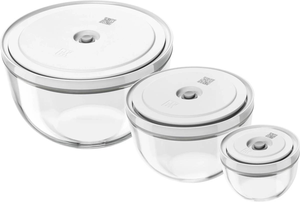 Zwilling Sada mís s vakuovacími víky Fresh & Save, 3 ks
