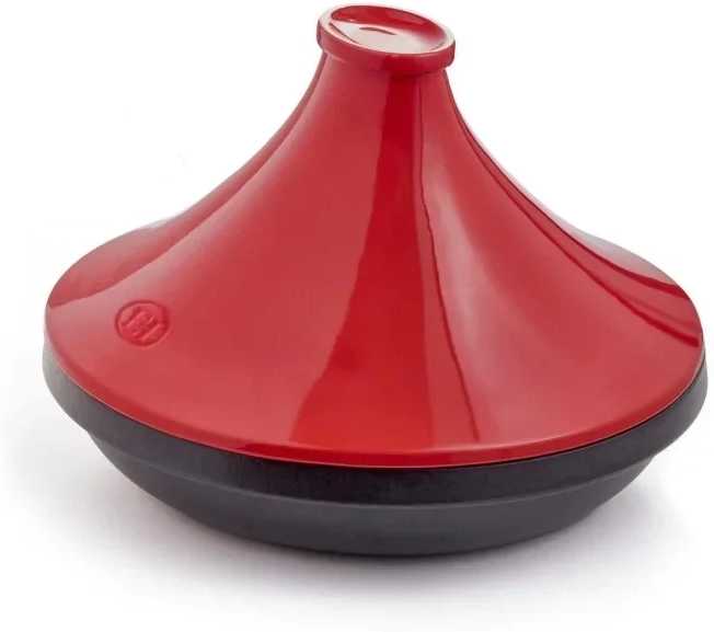 Emile Henry Delight Tajine Colorama na indukci, víko červená burgundy