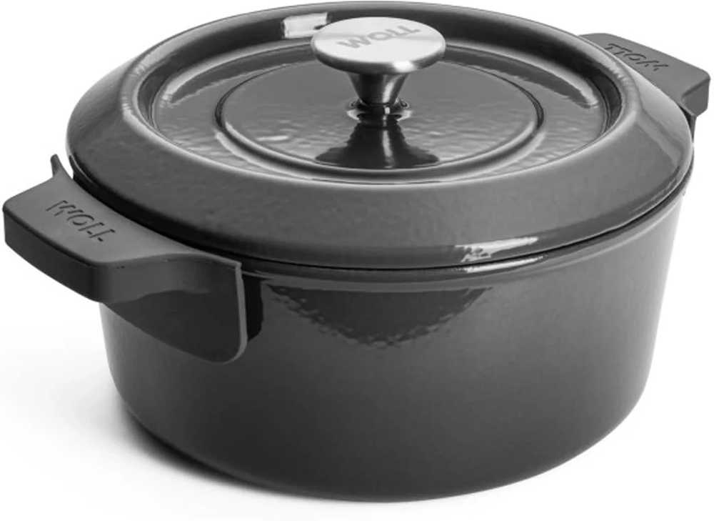 Woll Iron, sada hrnce Ø 20 cm, hrnce Ø 24 cm a silik. podložky