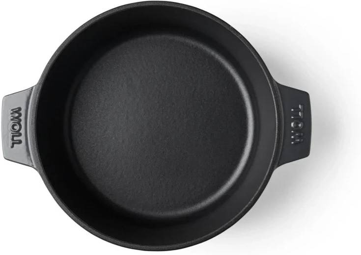 Woll Iron, sada hrnce Ø 20 cm, hrnce Ø 24 cm a silik. podložky