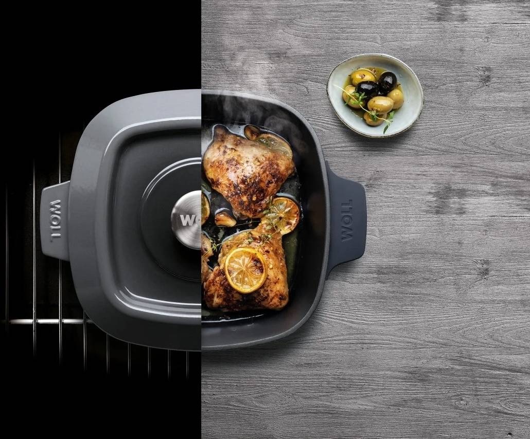 Woll Iron, sada hranat. kastrolu 4,1 l  a dvou mini cocotte Ø 10 cm