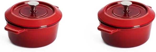 Woll Iron, sada hranat. kastrolu 4,1 l  a dvou mini cocotte Ø 10 cm