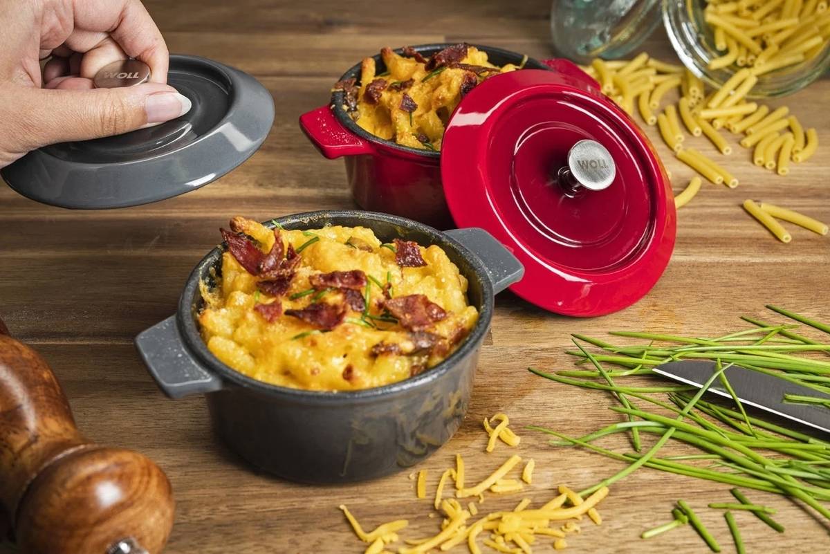 Woll Iron, sada hranat. kastrolu 4,1 l  a dvou mini cocotte Ø 10 cm
