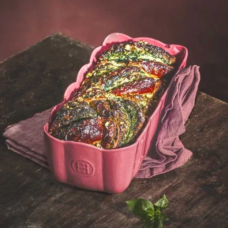 Emile Henry Madeline Koláčová forma, 26.5 cm, Rose Candy