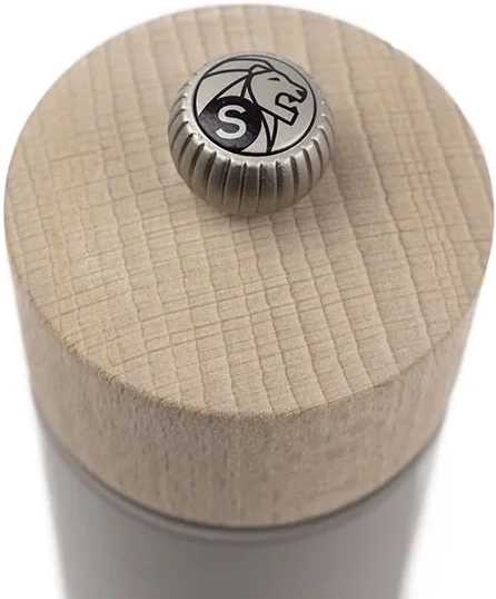 Peugeot Boreal Mlýnek na sůl, 12 cm, světle šedá