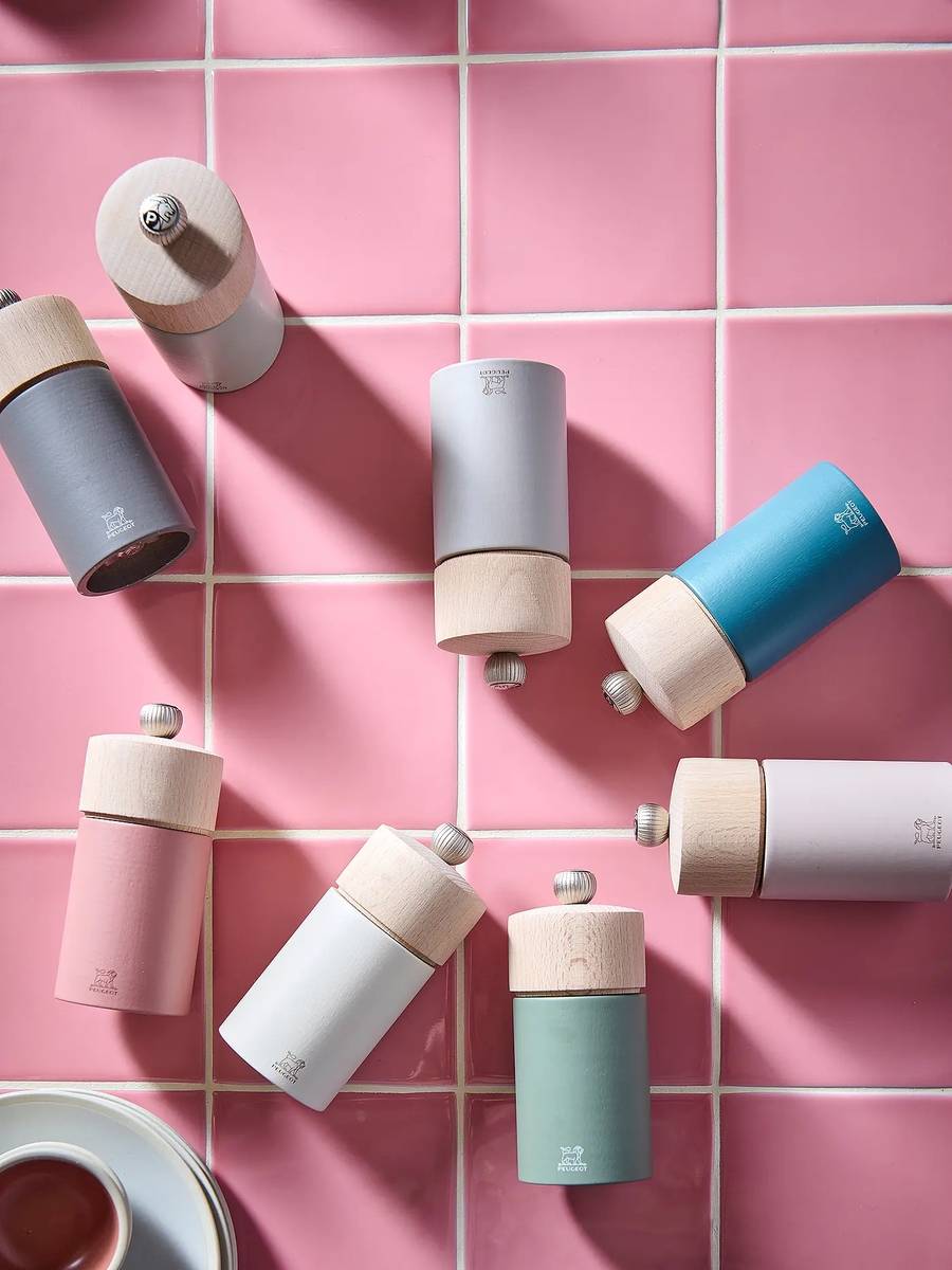 Peugeot Boreal Mlýnek na sůl, 12 cm, světle šedá