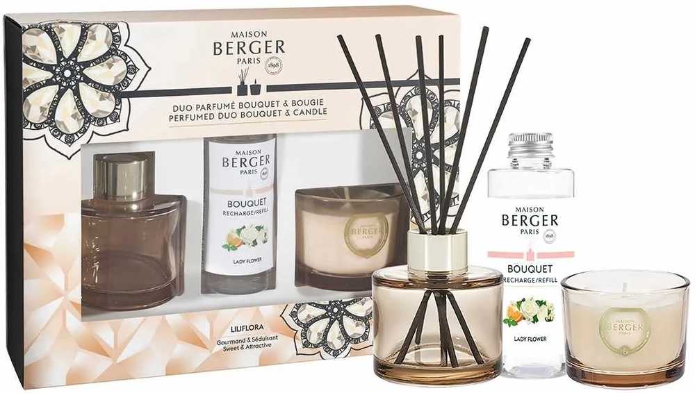 Maison Berger Paris Sada Duo Mini Eternity, difuzér + náplň + svíčka