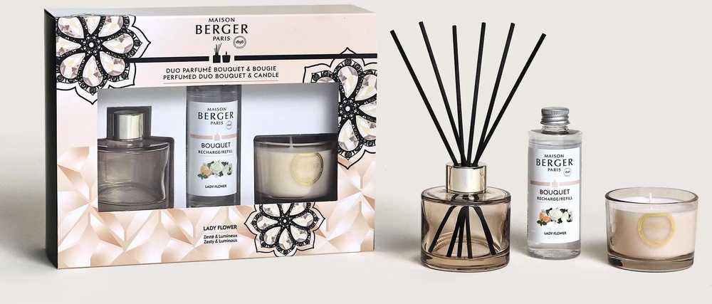 Maison Berger Paris Sada Duo Mini Eternity, difuzér + náplň + svíčka