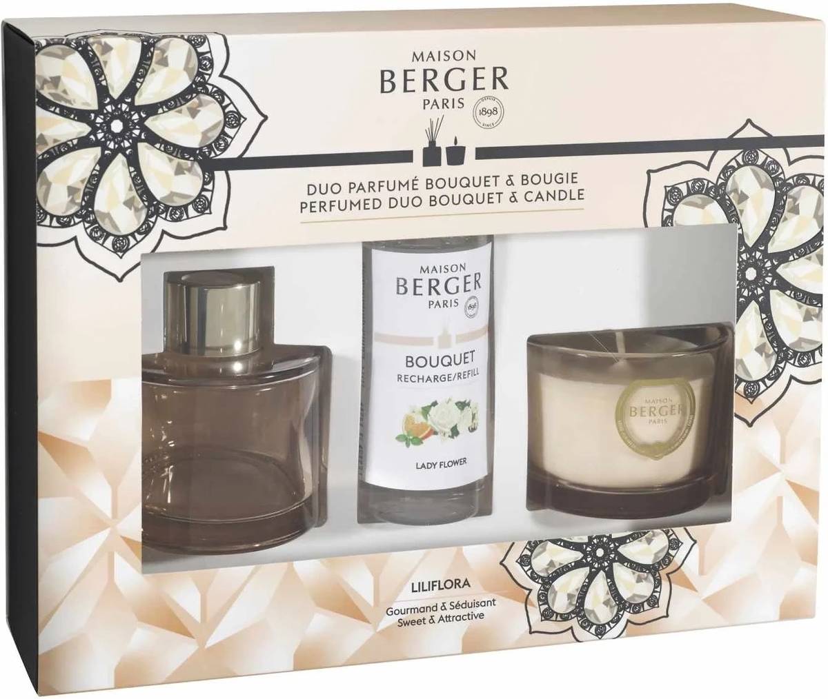 Maison Berger Paris Sada Duo Mini Eternity, difuzér + náplň + svíčka