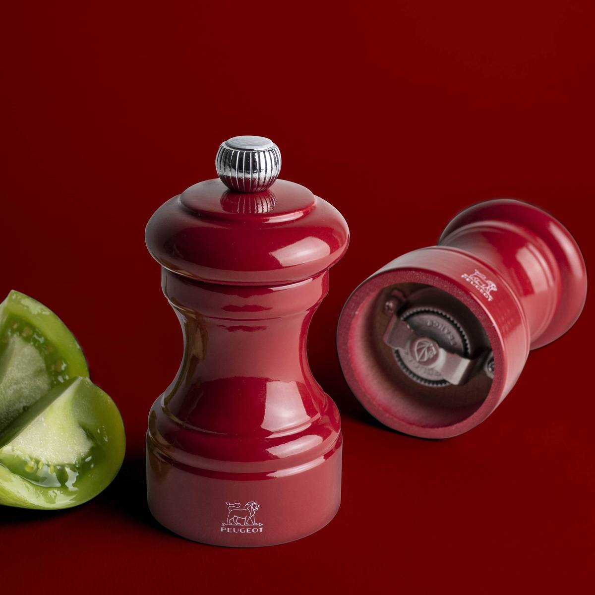 Peugeot Bistrorama Mlýnek na pepř, 10 cm, červená