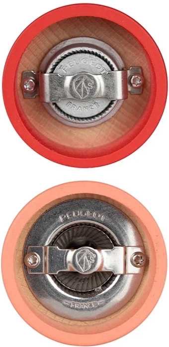 Peugeot Tahiti Sada mlýnků na pepř a sůl, 15 cm, červená