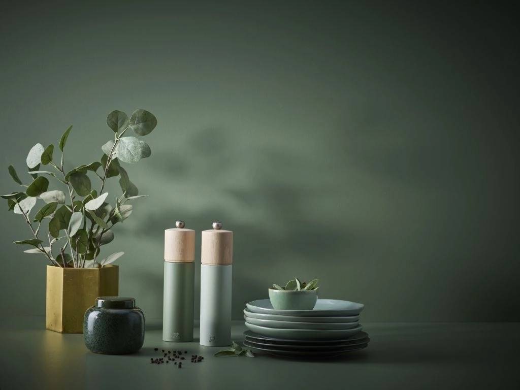 Peugeot Boreal Mlýnek na sůl, 21 cm, šalvějově zelená