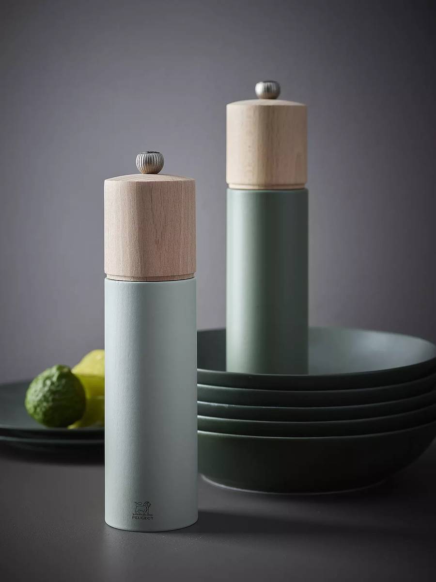 Peugeot Boreal Mlýnek na sůl, 21 cm, šalvějově zelená