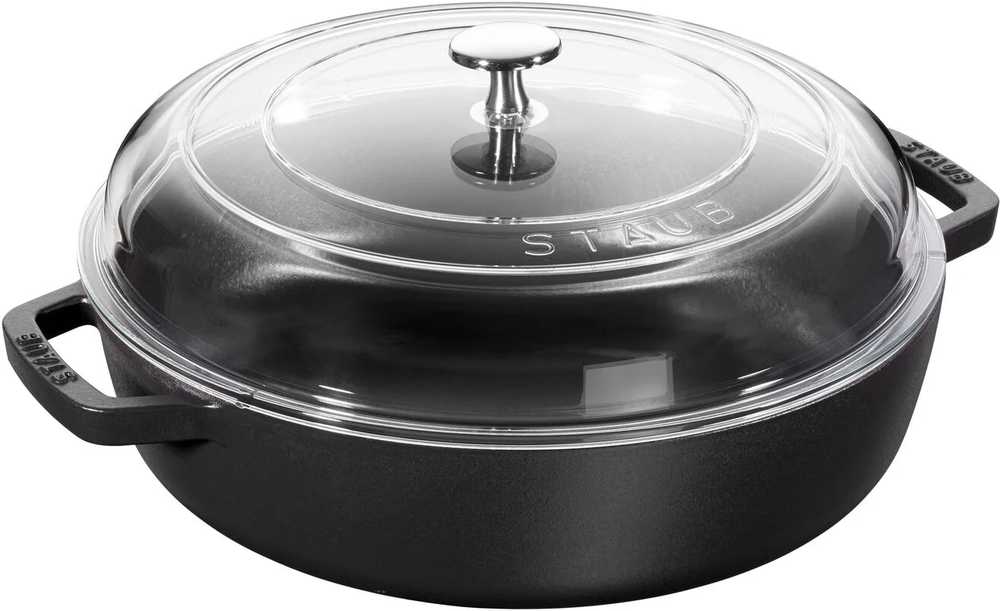 Staub Hrnec s poklicí Braiser, 28 cm, černá