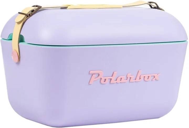 Polarbox Classic Chladící box edice Rainbow 12l fialová