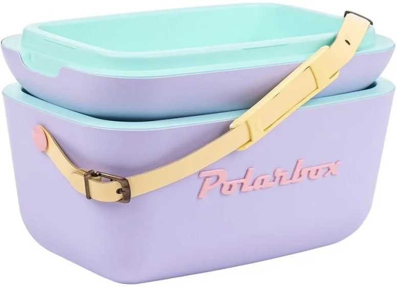 Polarbox Classic Chladící box edice Rainbow 12l fialová