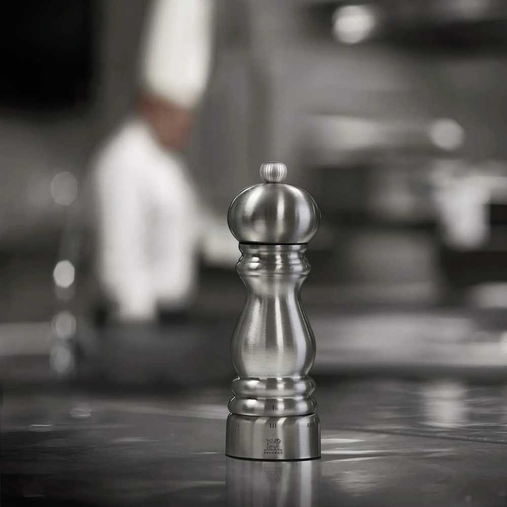 Peugeot Paris Chef Mlýnek na sůl, 18 cm, nerezová