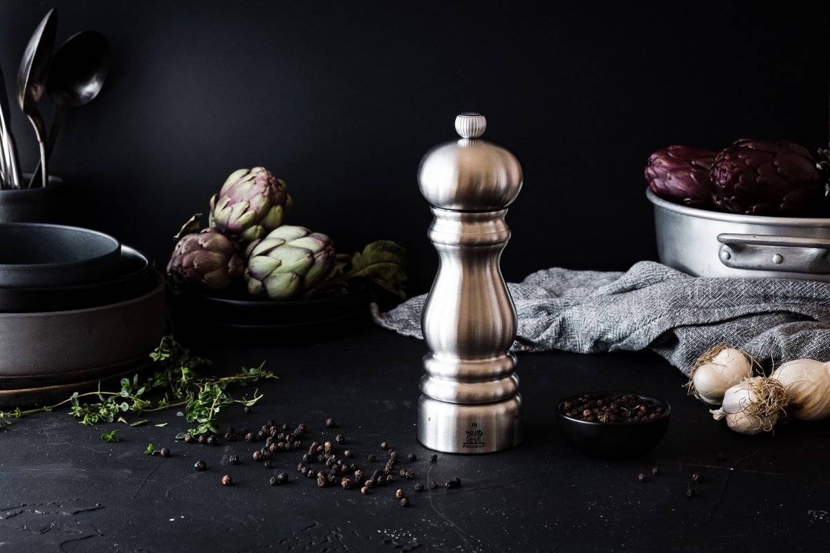 Peugeot Paris Chef Mlýnek na sůl, 18 cm, nerezová