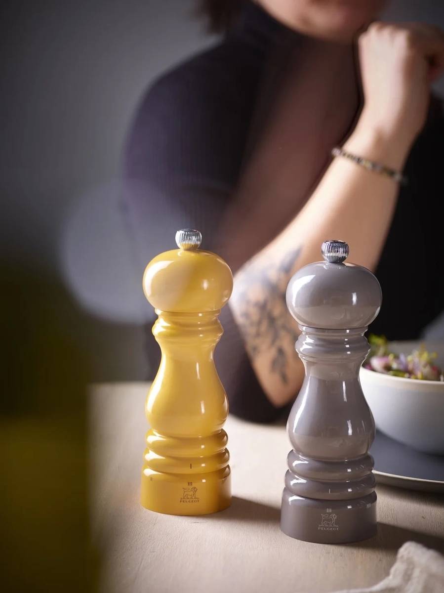 Peugeot Paris u'Select Mlýnek na sůl, 18 cm, žlutá