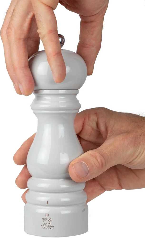 Peugeot Paris u'Select Mlýnek na sůl, 18 cm, perleťově šedá