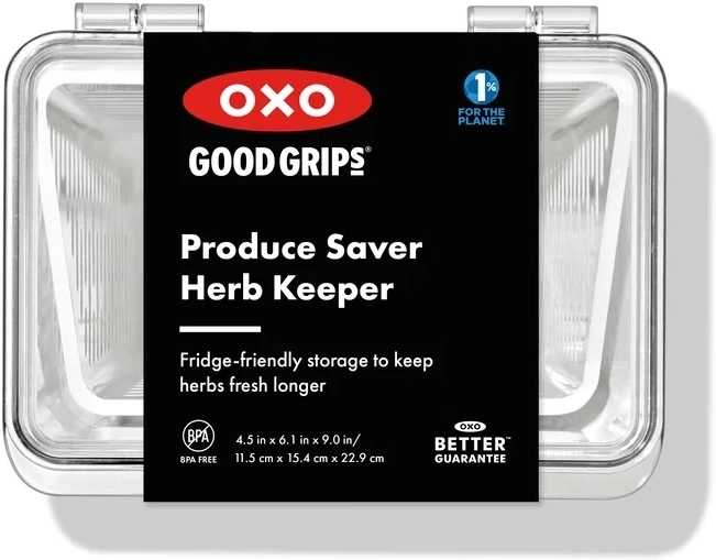 OXO Organizér na bylinky do lednice, 11.5 x 23 cm