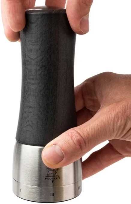 Peugeot Madras Mlýnek na sůl, 16 cm, grafitová