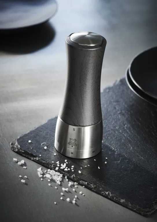 Peugeot Madras Mlýnek na sůl, 16 cm, grafitová
