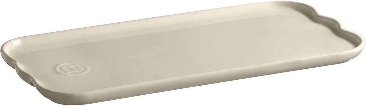 Emile Henry Servírovací / zapékací tác, 31.5 cm, slonová kost
