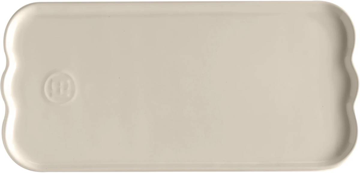 Emile Henry Servírovací / zapékací tác, 31.5 cm, slonová kost