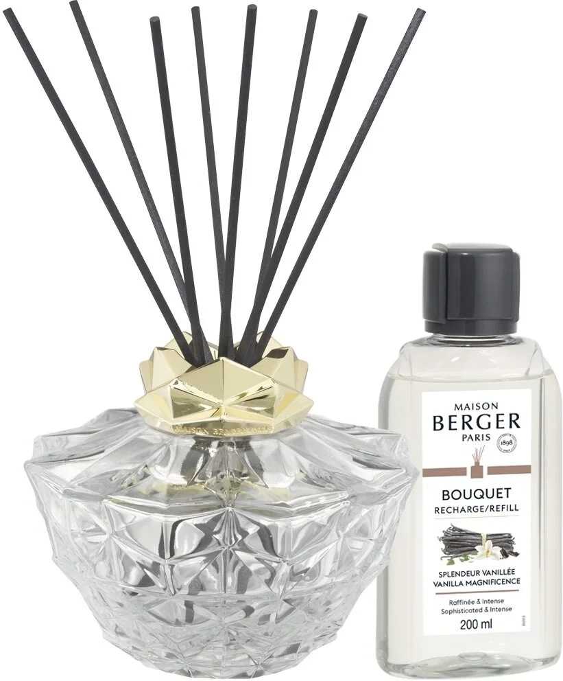 Maison Berger Paris Aroma difuzér Kali s náplní Vanilla Magnificence, 200 ml, průhledná