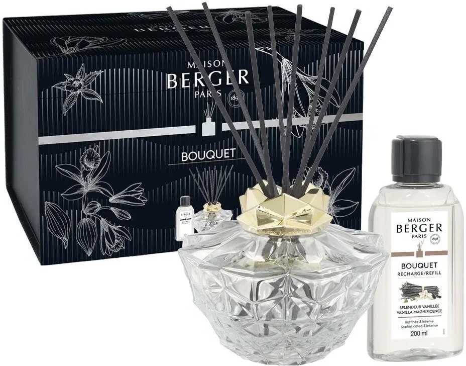 Maison Berger Paris Aroma difuzér Kali s náplní Vanilla Magnificence, 200 ml, průhledná