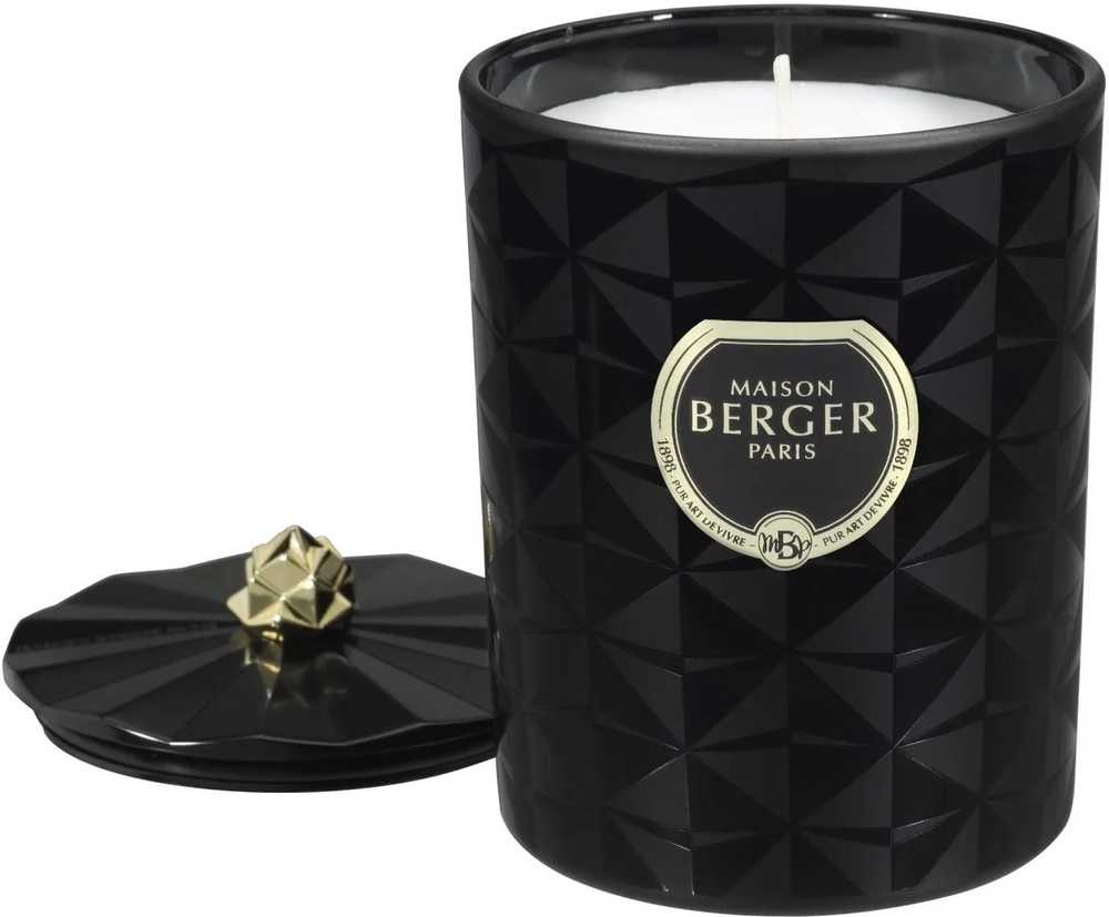 Maison Berger Paris Svíčka Kali s vůní Vanilla Magnificence, 240 g, černá