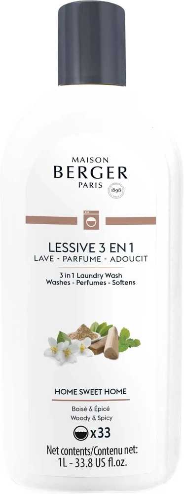 Maison Berger Paris Parfémovaný prací prostředek se změkčovadlem Home Sweet Home, 1 l
