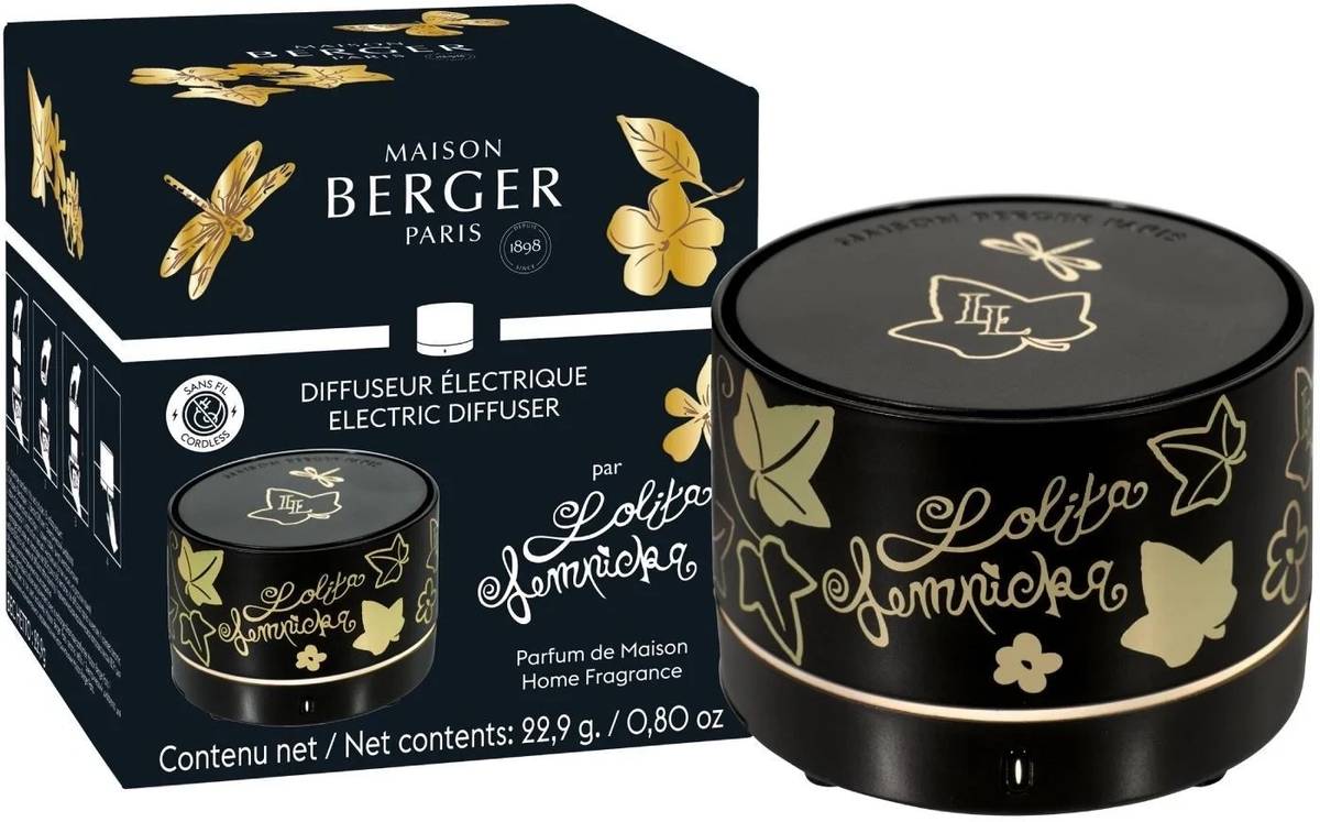 Maison Berger Paris Bezdrátový elektrický difuzér Lolita Lempicka, černá