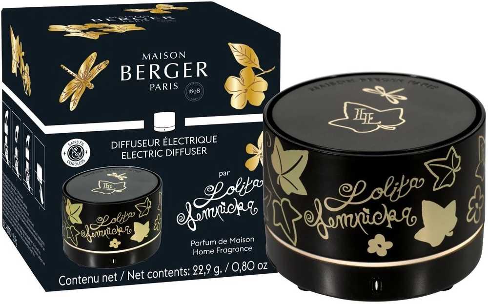 Maison Berger Paris Bezdrátový elektrický difuzér Lolita Lempicka, černá