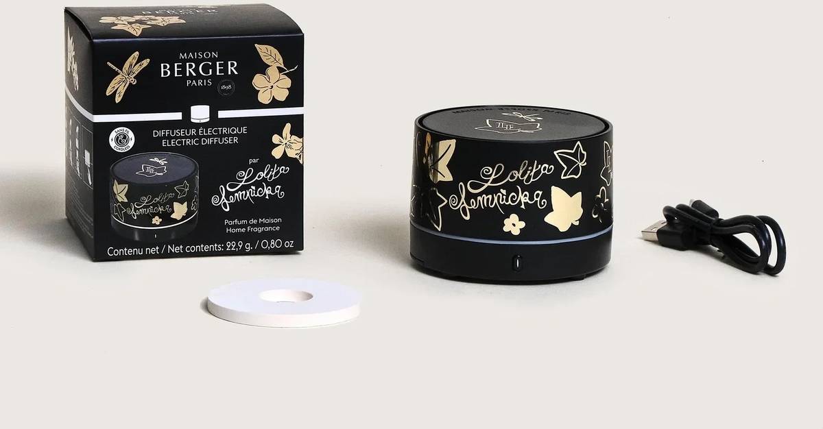 Maison Berger Paris Bezdrátový elektrický difuzér Lolita Lempicka, černá