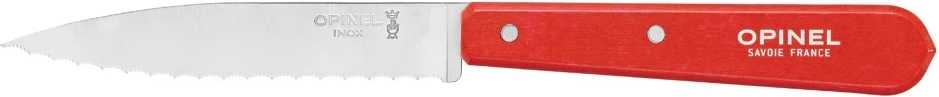 Opinel Paysage Vroubkovaný nůž, N°113, červená