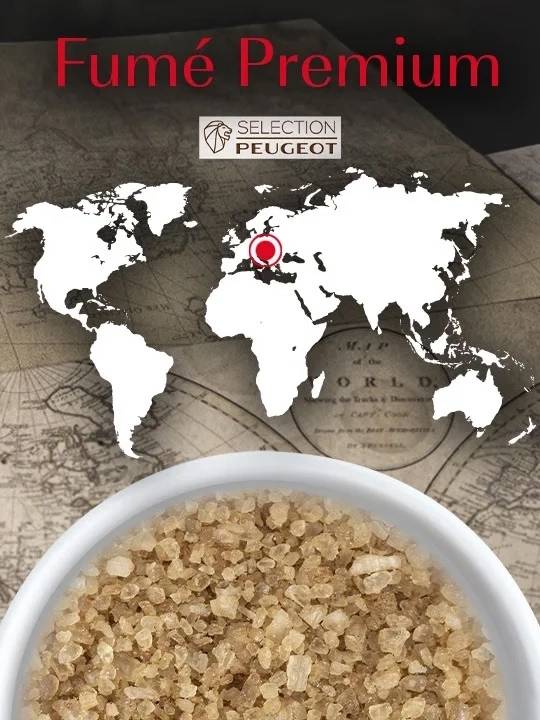 Peugeot Sůl Uzená prémiová, 150 g (3×50 g)