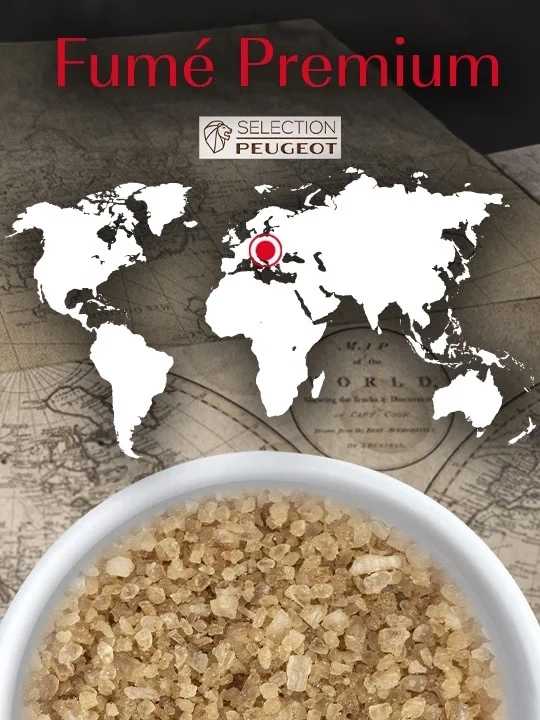 Peugeot Sůl Uzená prémiová, 150 g (3×50 g)