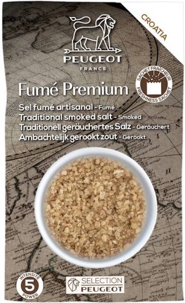 Peugeot Sůl Uzená prémiová, 150 g (3×50 g)