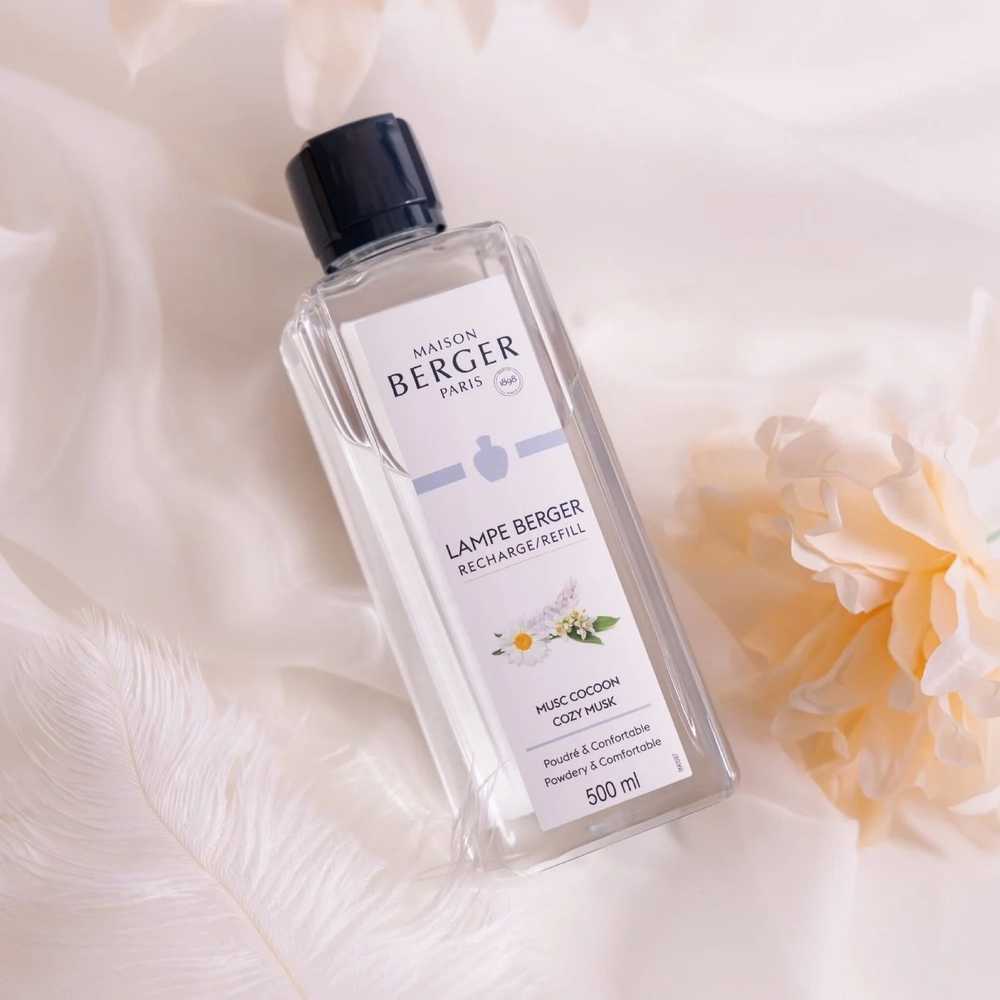 Maison Berger Paris Náplň do katalytické lampy Cozy Musk, 500 ml