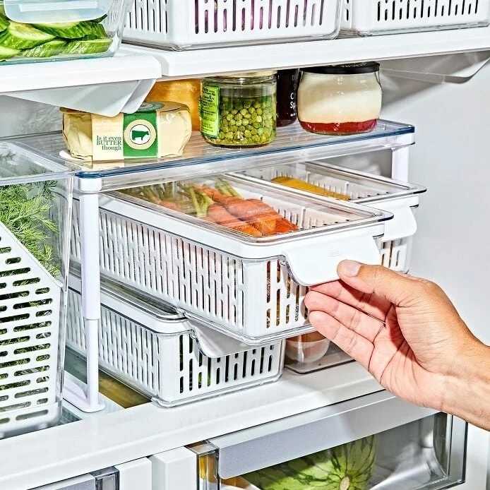 OXO Organizér do lednice, 37.6 x 15 cm