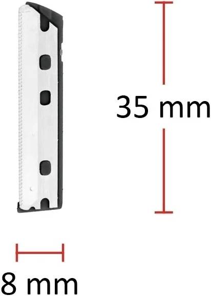 Zwilling Náhradní žiletky ke zlatému epilátoru, 4 ks