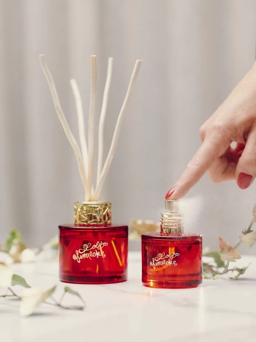 Maison Berger Paris Sada Duo Mini Lolita Lempicka Sweet, difuzér + náplň + bytová vůně, červená