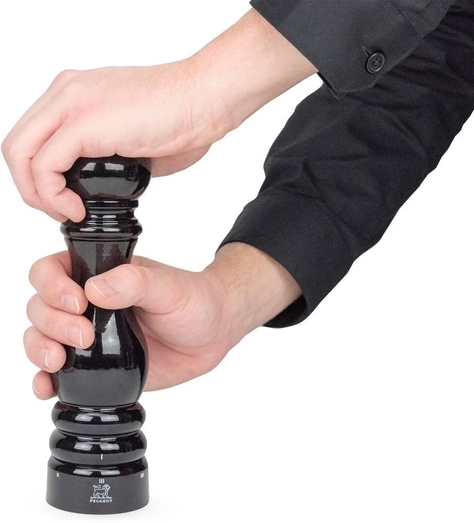 Peugeot Paris u'Select Mlýnek na sůl, 30 cm, černý lak