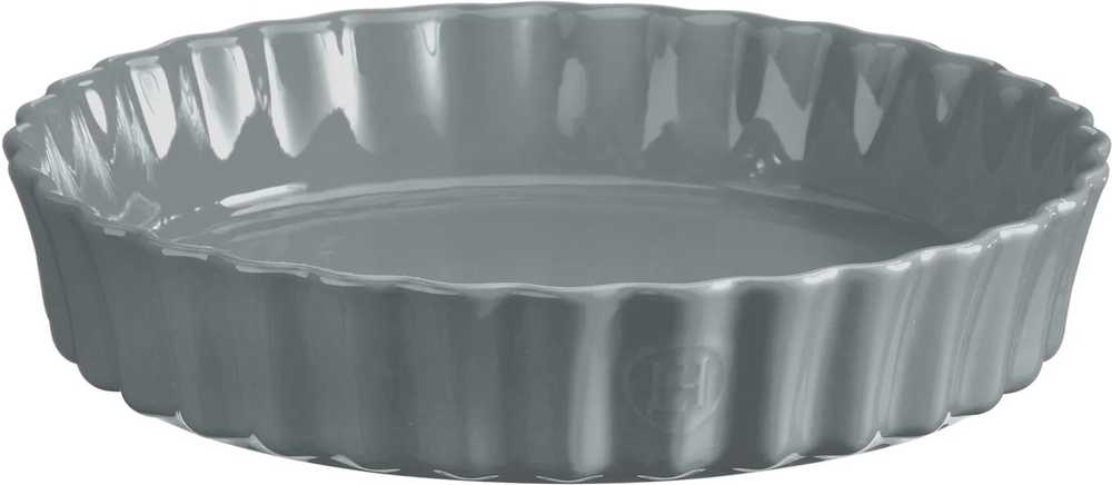Emile Henry Perle Koláčová forma, 28 x 6 cm, šedivá