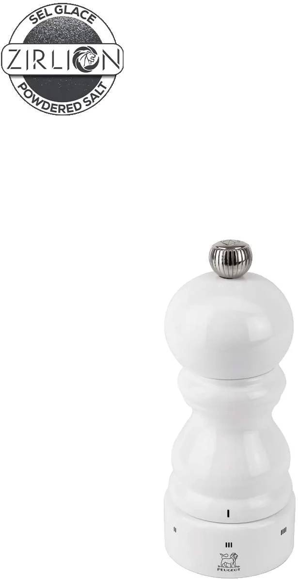 Peugeot Paris u'Select Mlýnek na sůl, 12 cm, bílý lak