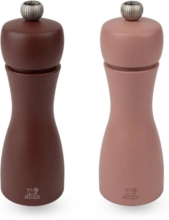 Peugeot Tahiti Sada mlýnků na pepř a sůl, 15 cm, hnědá