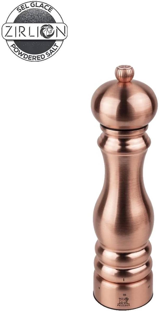Peugeot Paris Chef Mlýnek na sůl, 22 cm, měděná