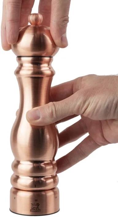 Peugeot Paris Chef Mlýnek na sůl, 22 cm, měděná